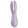 Satisfyer Stimulateur de clitoris vibrant Threesome 2 Satisfyer Violet